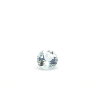 White Topaz Round Stone 9mm