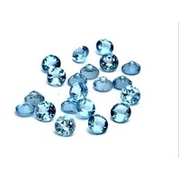 Swiss Blue Topaz Round 3mm