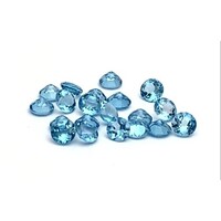 Swiss Blue Topaz Round 4mm