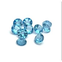 Swiss Blue Topaz Round 8mm