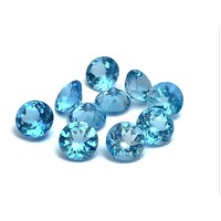 Swiss Blue Topaz Round 10mm