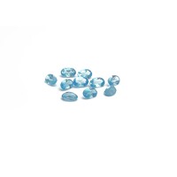 Swiss Blue Topaz Oval 4x3mm