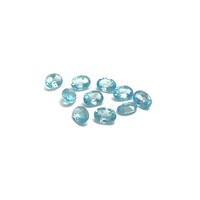 Swiss Blue Topaz Oval 5x3mm