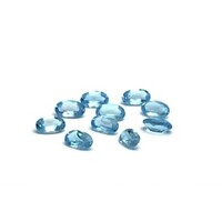 Swiss Blue Topaz Oval 8x6mm