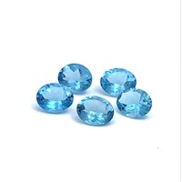 Swiss Blue Topaz Oval 11 x 9mm