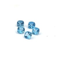 Swiss Blue Topaz Cushion 7mm