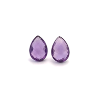 Amethyst Briolette Pear