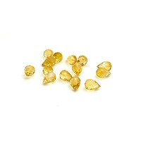 Citrine Briolette 7x5 faceted