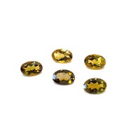 Tourmaline Yellow Brown Ov 6x4