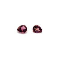 Tourmaline Purple Pear 5x4