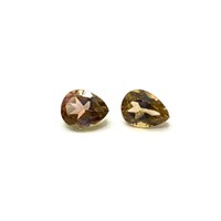 Tourmaline Light Yellow Pear 5x4