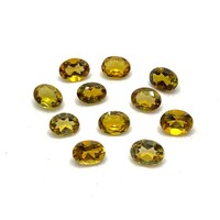 Tourmaline Yellow/Orange/Brown Ov 4x3