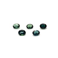 Tourmaline Dark Green Blue  Ov 4x3
