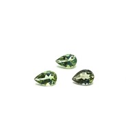 Tourmaline Green Yellow Pear 6x4