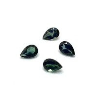 Tourmaline Green Blue Pear 6x4