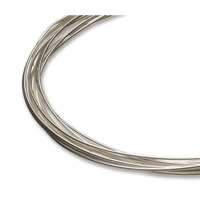 Sterling Silver Round Wire 0.6mm - 25g Coil