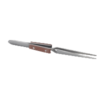 Tweezer F/Grip Titanium Straig