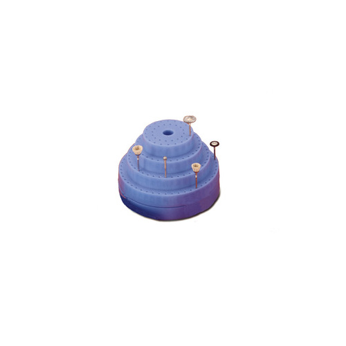 Revolving Bur Stand Blue