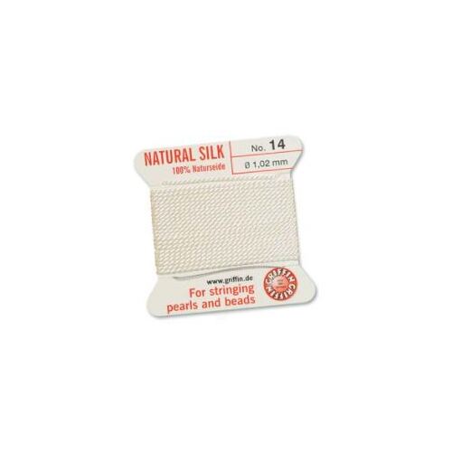 Griffin Bead Cord White #14