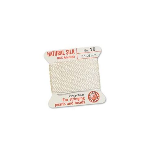 Griffin Bead Cord White #16