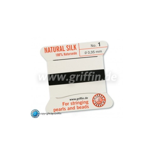 Griffin Bead Cord Black #1