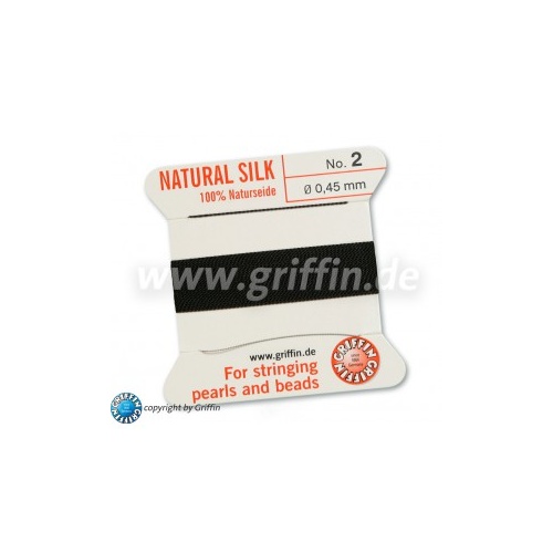 Griffin Bead Cord Black #2