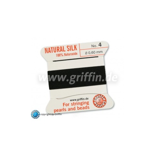 Griffin Bead Cord Black #4