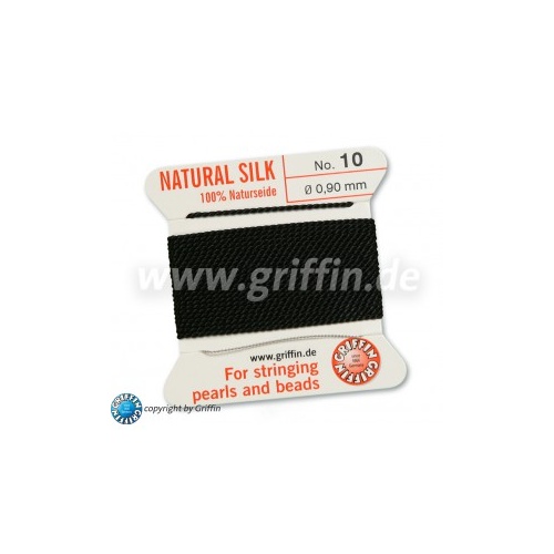 Griffin Bead Cord Black #10