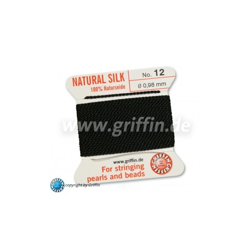 Griffin Bead Cord Black #12