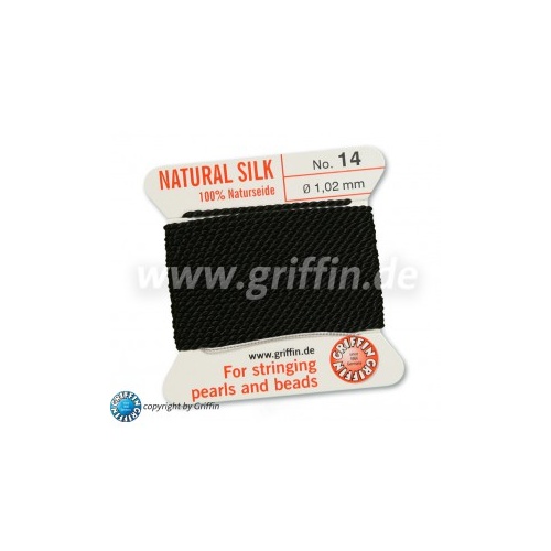 Griffin Bead Cord Black #14