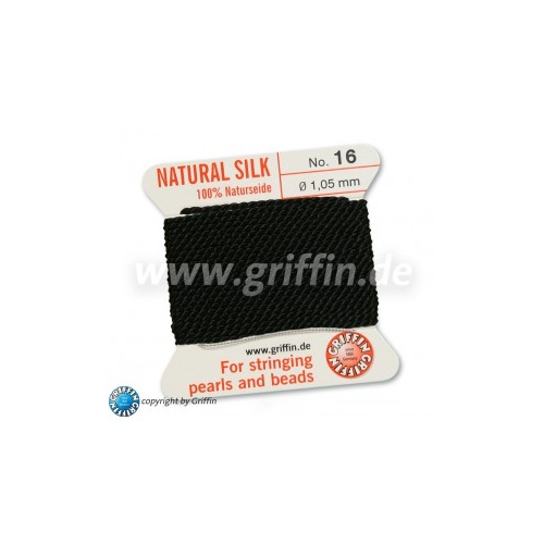 Griffin Bead Cord Black #16