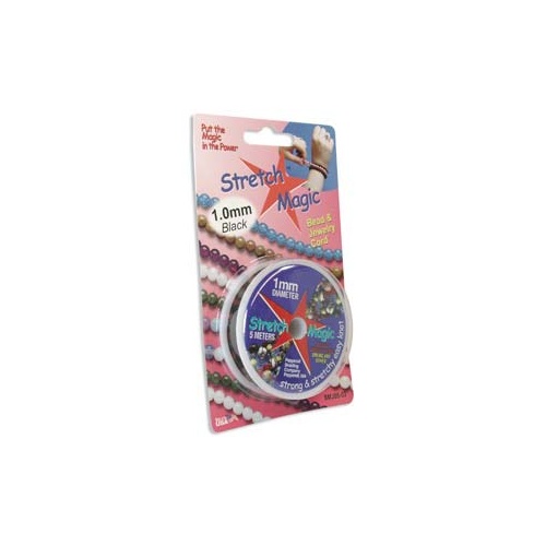 Stretch Magic 0.5mm 10mtr Black