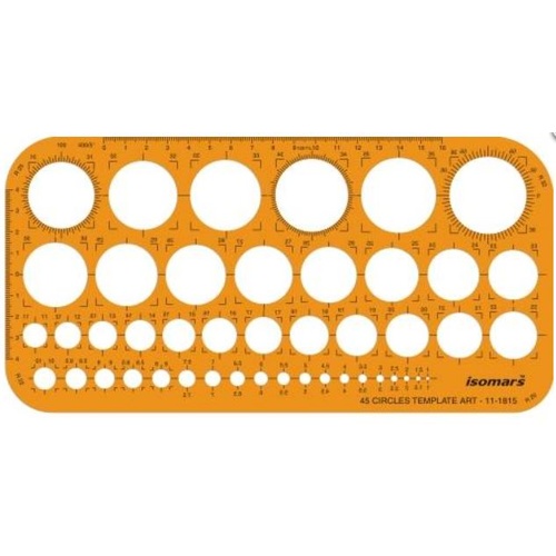 Template 45 Circles