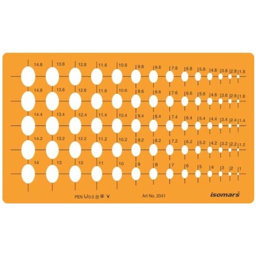 Template Mini Ovals