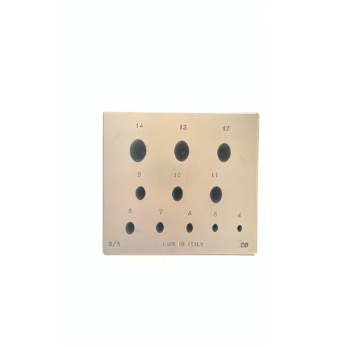 Setting Plate Oval + Punch
