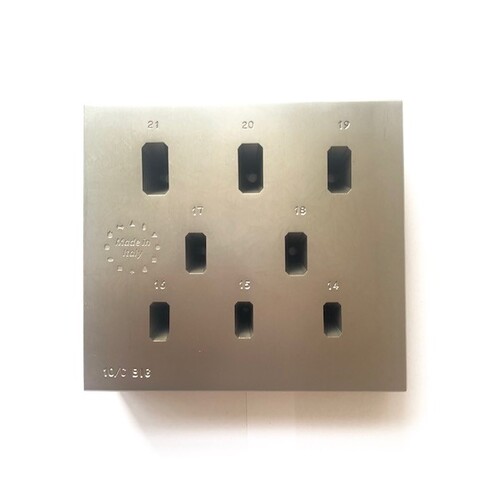 Setting Plate Rectangle Chamfer 14-21m