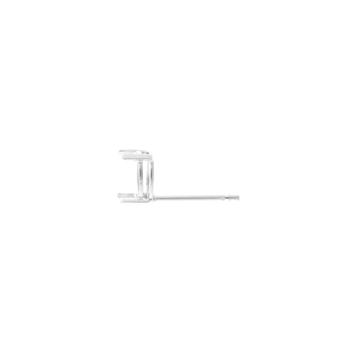 S/S Cabochon Stud 6x4mm