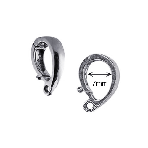 S/S Pearl Enhancer Clasp 7mm