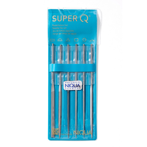 Super Q Needle File Set 16cm Cut 4