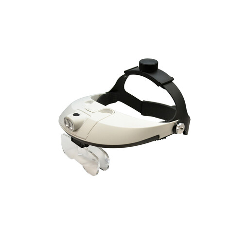 Headband Magnifier LED