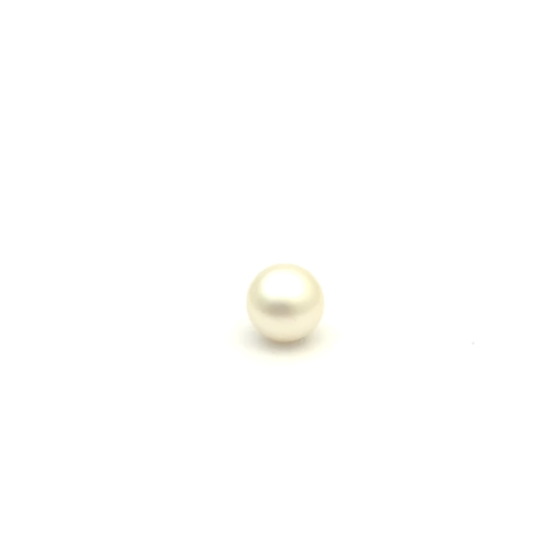 White South Sea Button 9.5 PW2
