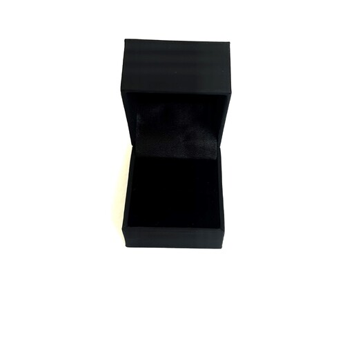 Leatherette Ring Box Black/Black