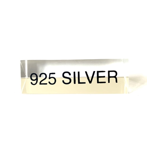 Acrylic Sign 925 Silver