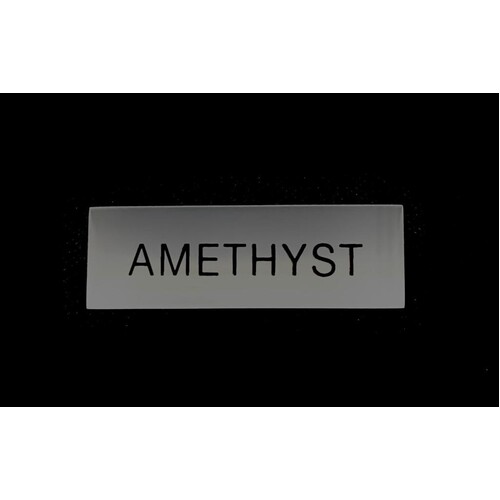 Acrylic Sign Amethyst