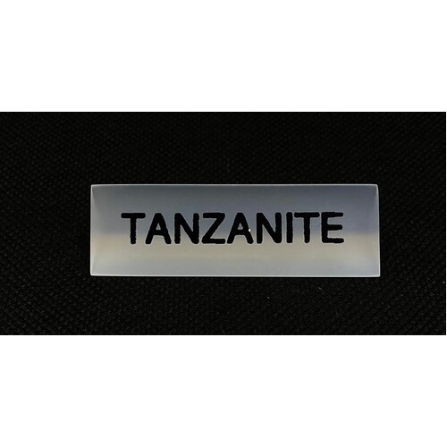 Acrylic Sign Tanzanite