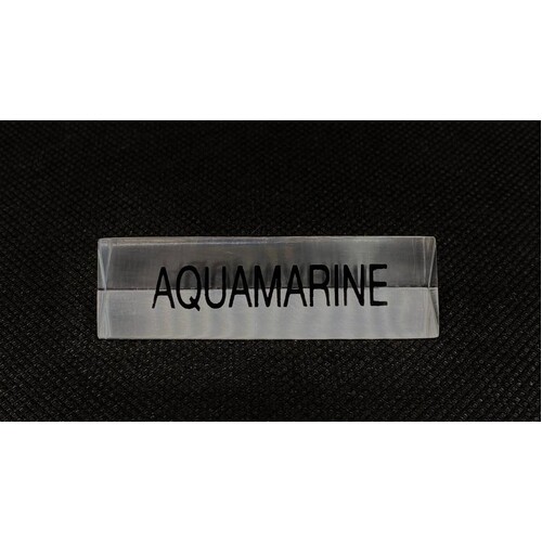 Acrylic Sign Aquamarine
