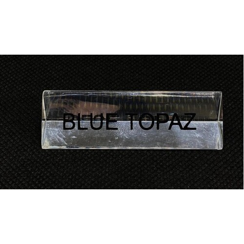 Acrylic Sign Blue Topaz