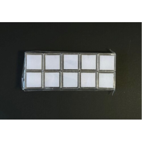 Gem Pods Square White 10PK