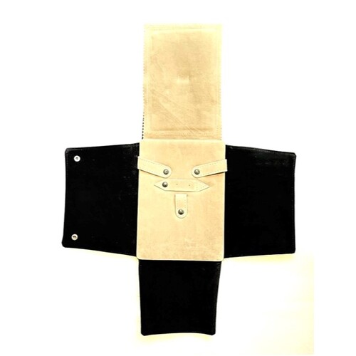 Travel Wrap Necklet/Earring/Bracelet Black/Grey