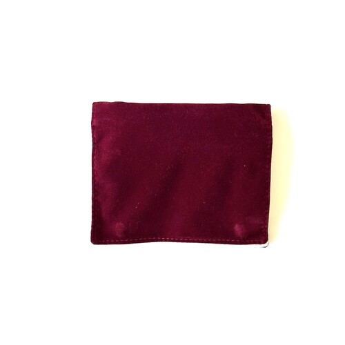 Personal Travel Roll Burgundy/Cream